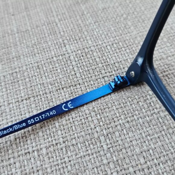 Kirkland Signature EyeglassesSunglasses Frame BlackBlue 55[]75 140 Glasses - Picture 9 of 12